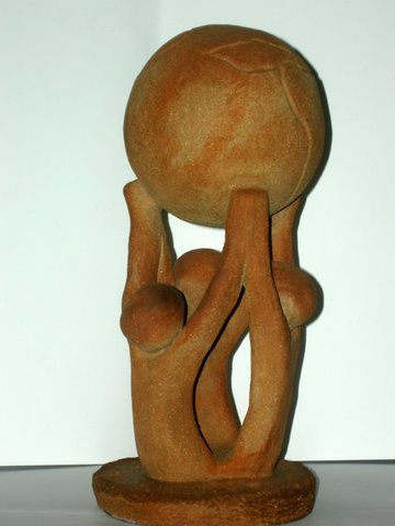 Juntos podemos Pottery Figurative