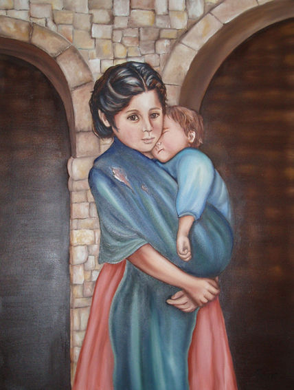 La niña madre.