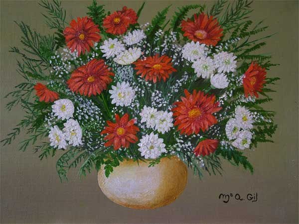 Flores Oil Canvas