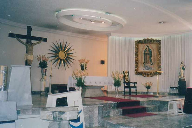 VIRGEN DE GUADALUPE Óleo Lienzo