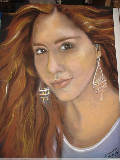 yessenia Pastel Papel Retrato