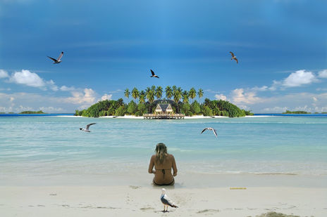 Playa tranquilidad.