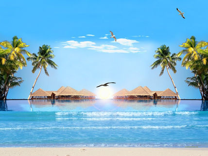 Tropic paradise.