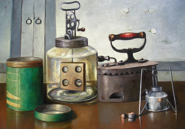 Antiguedades Oil Canvas Still Life Paintings