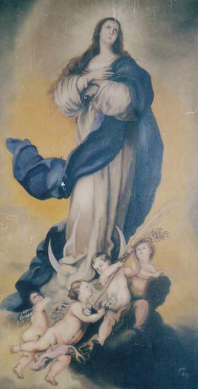 VIRGEN Óleo Lienzo