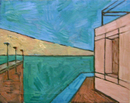 Muelle y cerro