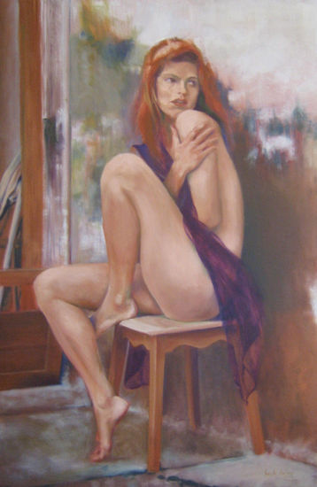 Artemisia Oil Canvas Figure Painting