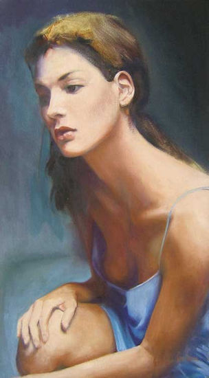 Despertar Oil Canvas Figure Painting