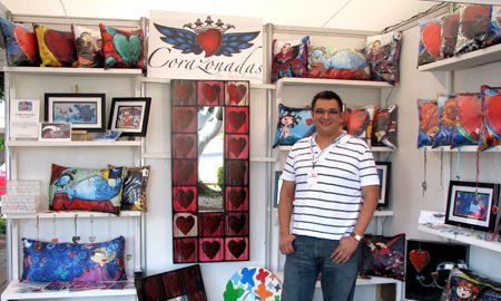 COJINES DE SATÍN DEL AUTOR