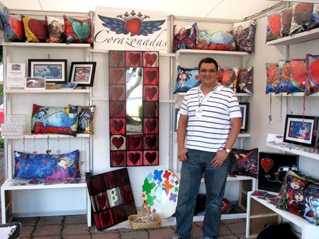 Stand Corazonadas Oil Canvas Landscaping