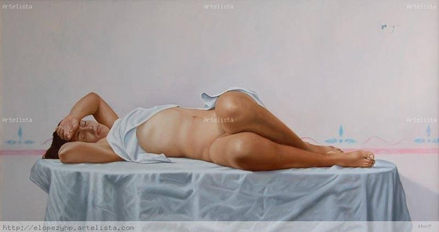 Sensualidad Óleo Lienzo Desnudos