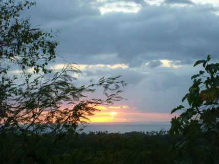 Un atardecer