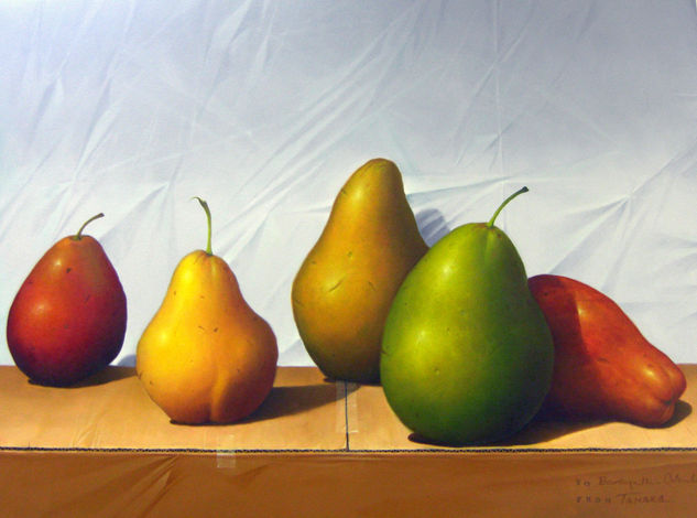 Cinco Peras Oil Canvas Still Life Paintings