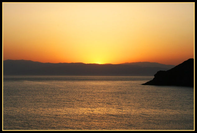 Atardecer en Cabo de Gata 