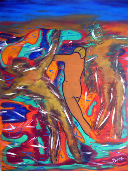 EN MEDIO DEL FUEGO Oil Canvas Others