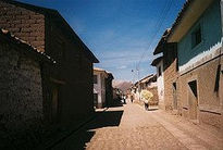 calle en Urubamba