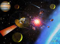 EXPLOSION ESPACIAL.