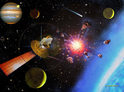Explosion espacial.