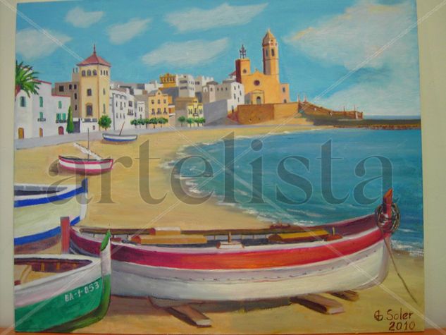 PLAYA Oil Canvas Landscaping