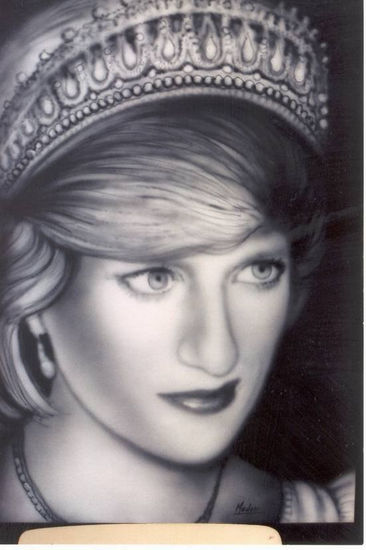 diana Acrylic Panel Portrait