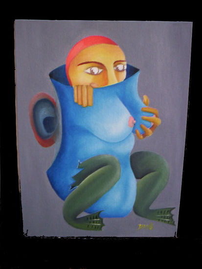 la taza Oil Canvas