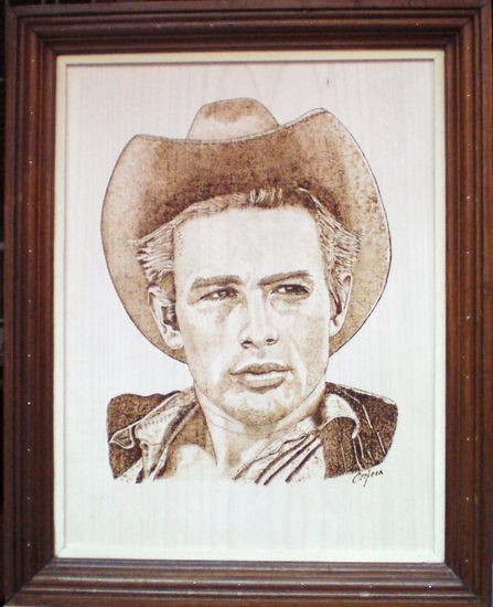 james dean Etching Process