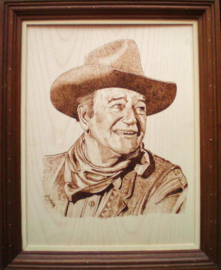 john wayne Etching Process