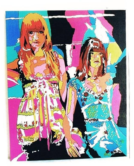 Fashion girls Acrylic Canvas Others