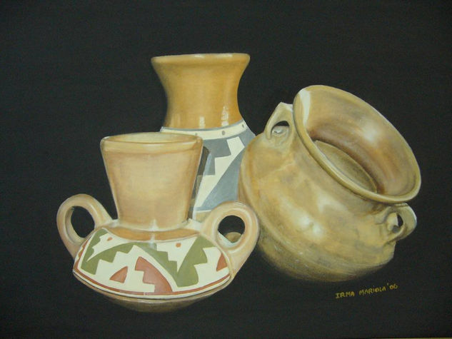 Recuerdos de Salta Oil Canvas Still Life Paintings