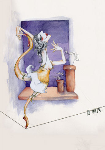 a veces..me gusta jugar a ser equilibrista