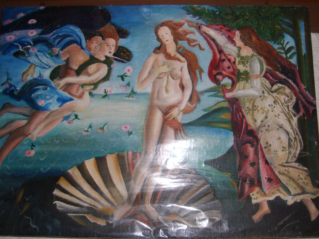 nacimiento de venus Oil Canvas Figure Painting