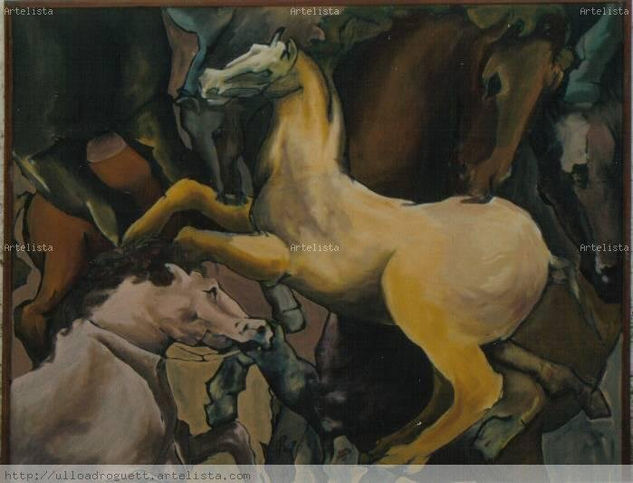 Equinoccios Oil Canvas Animals