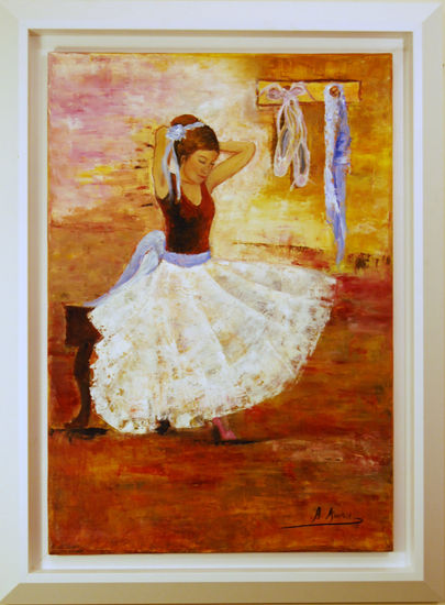 ENSUEÑO Oil Canvas Figure Painting