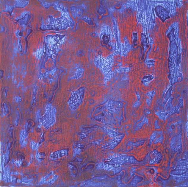 ABSTRACTO NUMERO 5 EN AZUL
