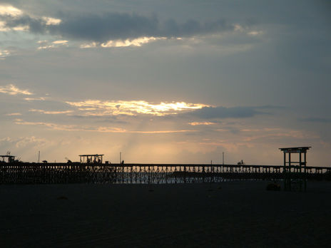 Atardecer en el...