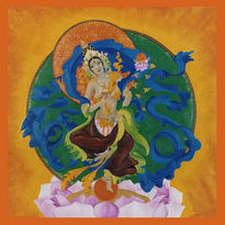 Dakini dancing