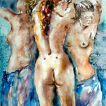 Desnudos. Oleos y acuarelas. thumbnail 2