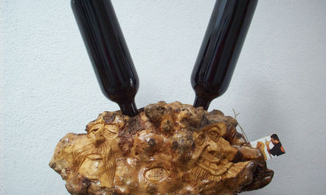 Raíces botellero.