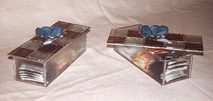 Caja en vitraux con...