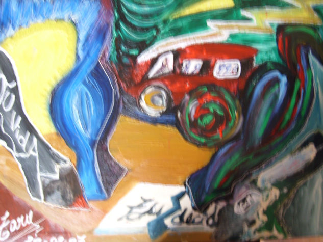 Tu vida tu decides Oil Canvas Others