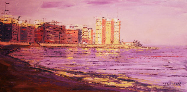 PLAYA ,  EL CURA,  TORREVIEJA Oil Canvas Landscaping