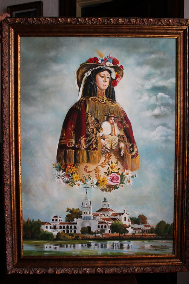 Virgen del Rocío de pastora