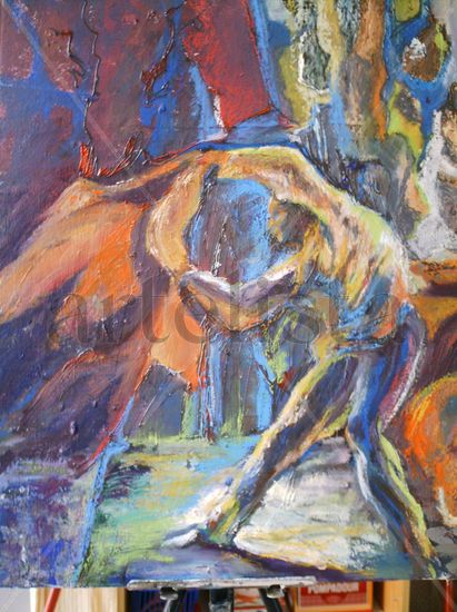 DANZA I Oil Canvas Landscaping