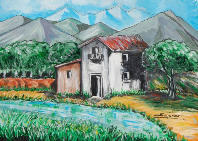 REFUGIO Acrylic Canvas Landscaping