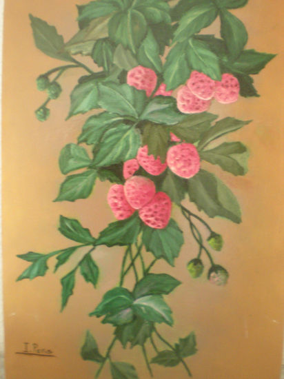 Fresas Oil Canvas Landscaping