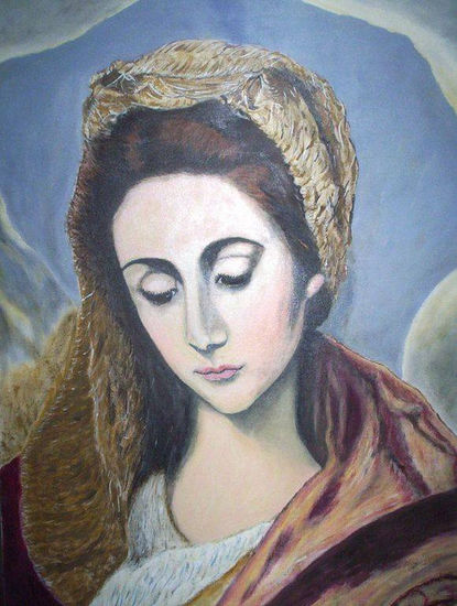 maria del greco Acrílico Lienzo Retrato