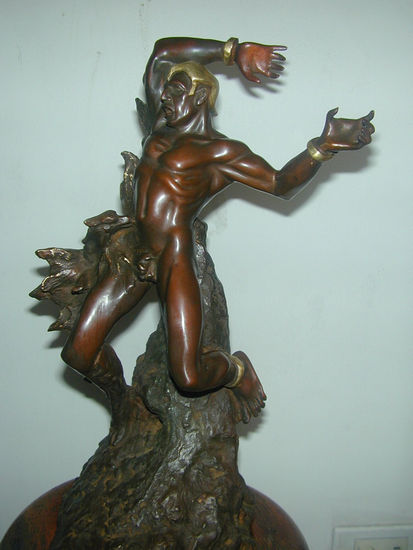 prometeo Bronce Figurativa