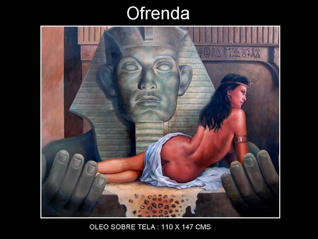 Ofrenda Óleo Lienzo Desnudos