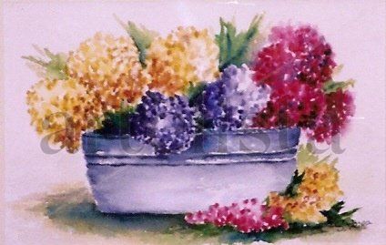 FLORES Watercolour Paper Floral Painting