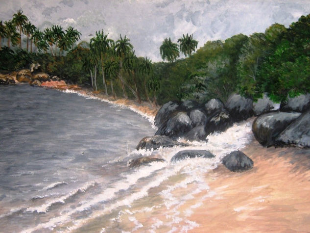 CARIBE Acrylic Card Landscaping